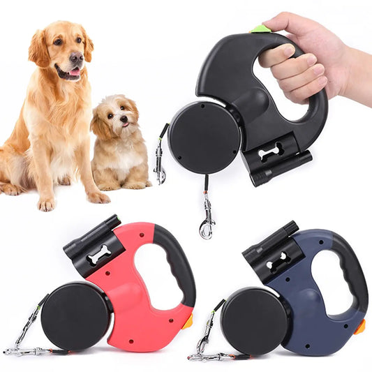 Belleza Dual Retractable Pet Leash